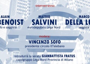 Alain de Benoist e Matteo Salvini: una Lega Nord “al di là della destra e della sinistra”