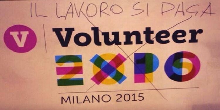 Scioperiamo Expo: ‘gita sociale’ al cantiere