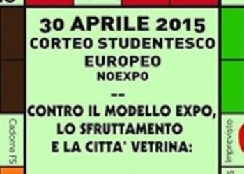 Expo 2015 #30A: Corteo studentesco internazionale No Expo