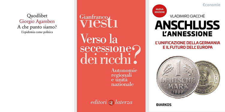 In libreria – saggistica. Numero 69