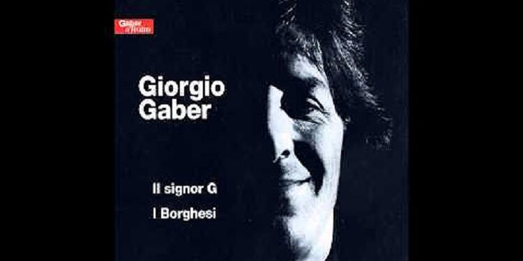 Essere G. Gli anni affollati del teatro-canzone di Giorgio Gaber