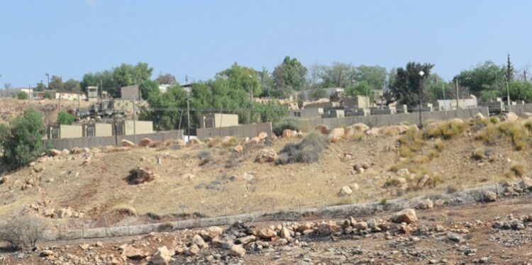Ma'ale Efrayim Israeli settlement in the Jordan Valley, West Bank. Guillaume Paumier, CC BY 3.0 by Wikimedia Commons